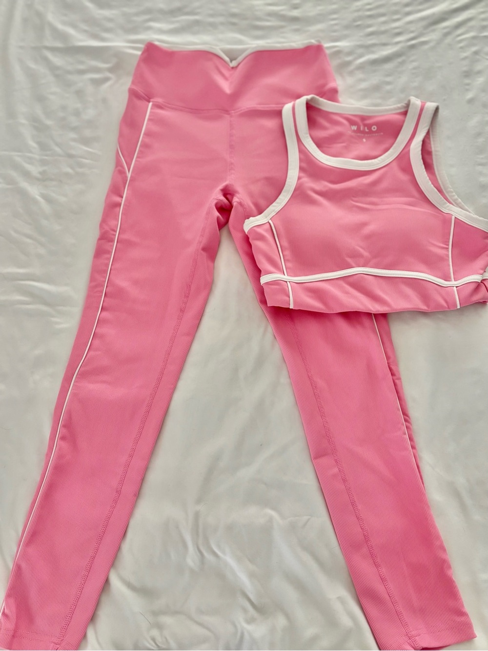 NWOT WILO Matching Set, Ribbed Activewear